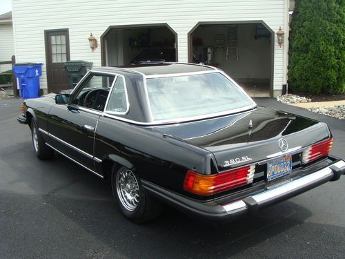1983 Mercedes Benz 380SL Convertible Roadster, image 7
