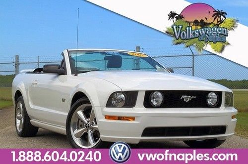 07 mustang gt convertible, auto, low miles, free shipping! we finance! nice!