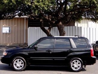 2005 black xt w/premium pkg 2.5l h4 awd leather sunroof roofrack htd pioneer