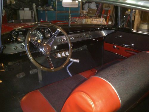 57 2dr hard top, 4 spd, ready to cruise
