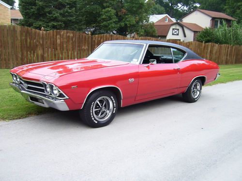 1969 chevelle supersport 396 5 speed 12 bolt factory tach &amp; gauges!