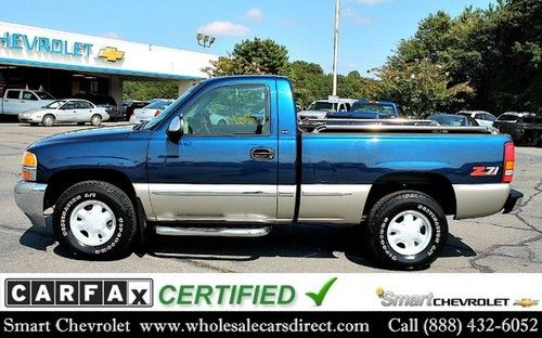 Used gmc sierra z-71 automatic regual cab 4x4 pickup trucks 4wd truck we finance