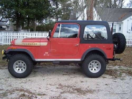 76 cj7 renegade with 350 mod