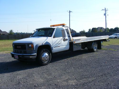 1997 gmc 3500hd, car hauler, jerridan