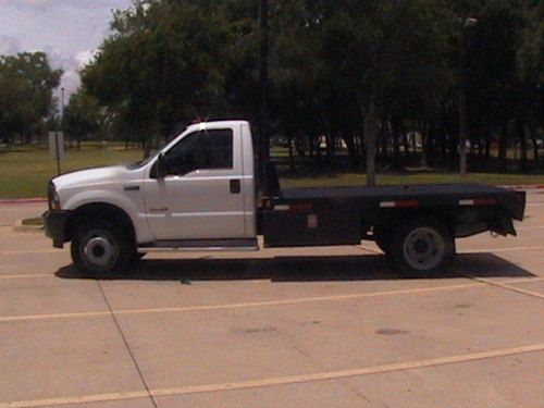 2004 ford f450 diesel flatbed