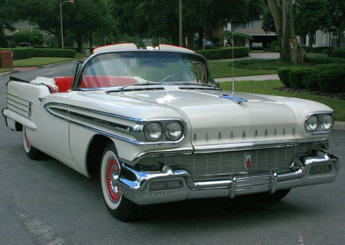 Rare &amp; beautiful restored - 1958  oldsmobile super 88 convertible - 1k mi