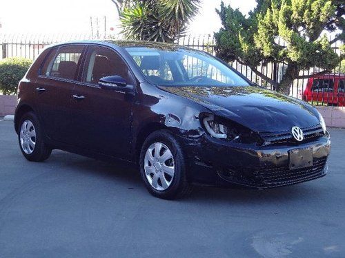 2013 volkswagen golf 2.5l damaged clean title runs! economical low miles l@@k!!