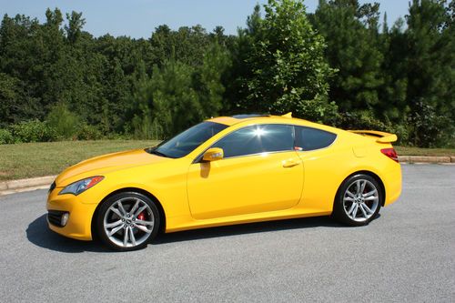 2010 hyundai genesis coupe 3.8 track sport luxury navi 50k 19" wheels brembo br