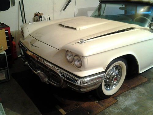 1960 ford thunderbird (j) model