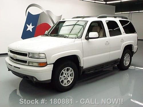 2005 chevy tahoe z71 4x4 sunroof dvd htd leather 57k mi texas direct auto