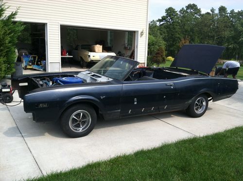 1968 mercury montego mx cylone clone convertible project car