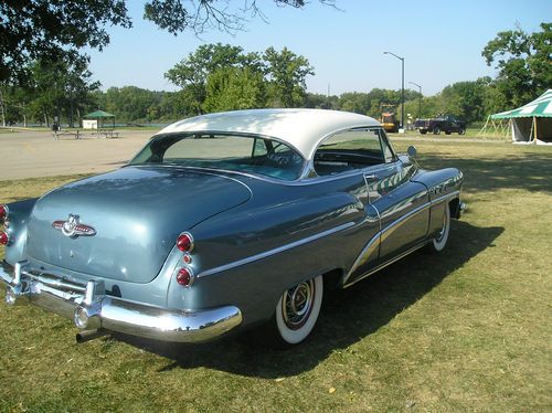 1953 buick super 2 door hard top 71000 miles all steel, restored