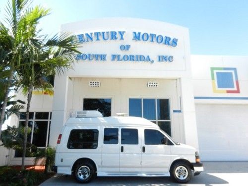 2003 gmc safari conversion camper rv van 111.2 wb rwd yf7 upfitter low miles