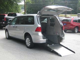 2010 silver handicap wheelchair van!