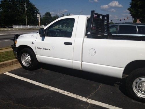 2006 dodge 2500 cummins diesel 2wd pickup 5.9l l6 dir real wheel drive