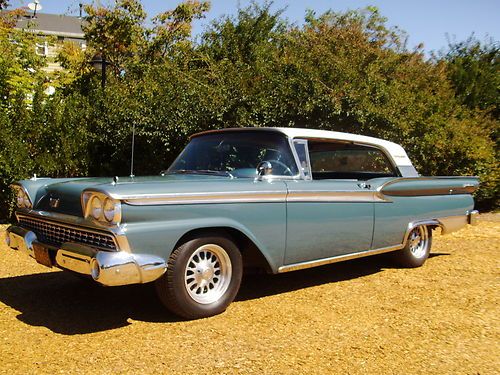 1959 ford galaxie fairlane 500 2 door ht. northern ca car stunning beautiful car