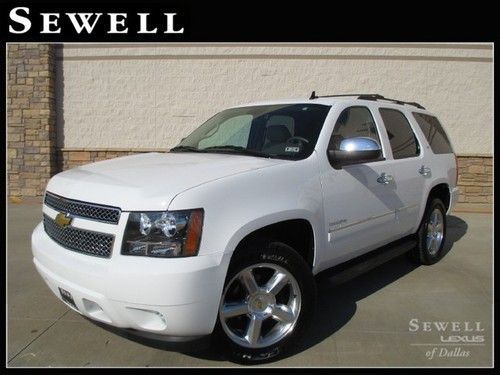 2013 tahoe ltz 4x4 nav heated/ac seats blind spot monitor nice!