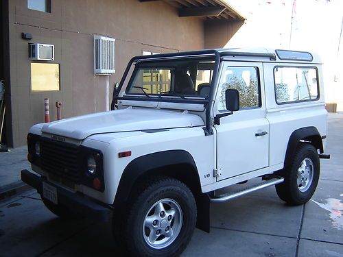 1997 land rover defender 90 le sport utility 2-door 4.0l