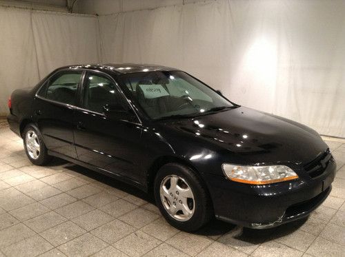 2000 honda accord ex-l sedan 5-speed leather moonroof alloys no reserve!!!!