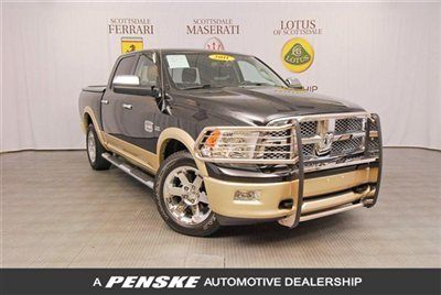 2011 ram 1500 laramie longhorn edition 4x4~navigation~brush guard~nerf bars~