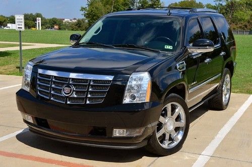 09 cadillac escalade hybrid leather rear tv