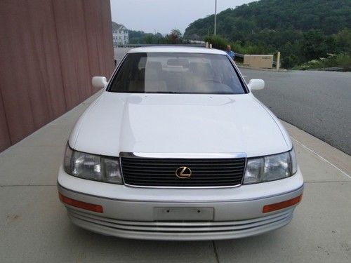 1994 lexus ls 400 v-8 maitn.record.