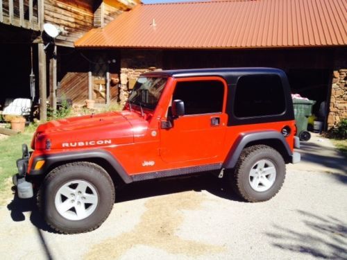 2005 jeep wrangler rubicon sport utility 2-door 4.0l