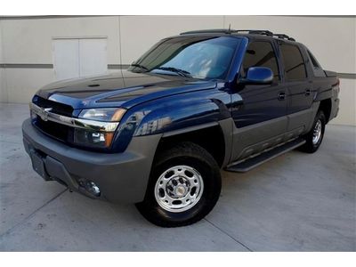 Chevrolet avalanche 2500 4x4 low miles chrome wheels sunroof towing must see!!!!