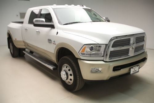 2014 drw laramie longhorn mega 4x4 navigation sunroof leather heated diesel