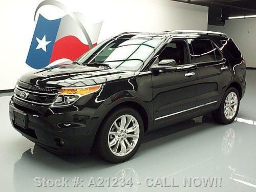 2013 ford explorer limited ecoboost nav rear cam 12k mi texas direct auto