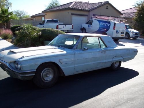 1965 ford thunderbird, numbers matching v8 (390), no rust, project, cheap!!