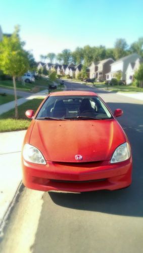 2000 honda insight - red - 49 mpg lifetime