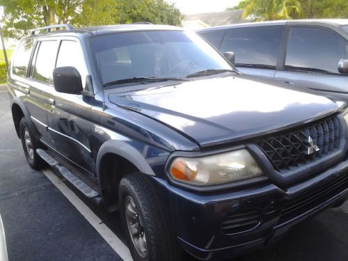 2002 mitsubishi montero sport es sport utility 4-door 3.0l