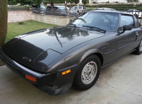 1980 mazda sa22c rx-7 gs 1 owner 55k original miles, grey/black