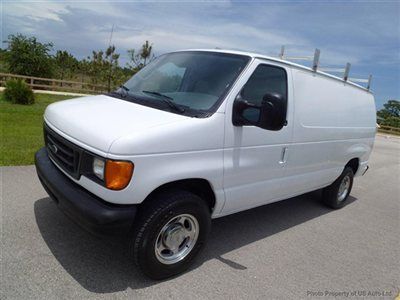 2007 ford e-250 cargo van clean carfax 94k miles florida van storage financing