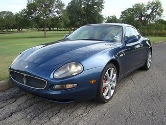 2004 maserati gt coupe low miles navigation leather