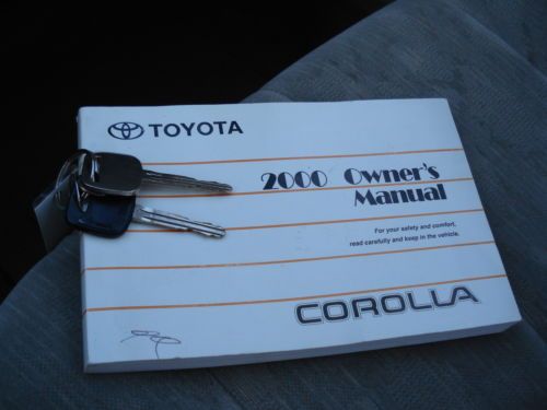 2000 TOYOTA COROLLA LE 1.8L 4-CYL AUTO SIDE AIRBAGS RUNS GREAT NICE!, US $2,990.00, image 87
