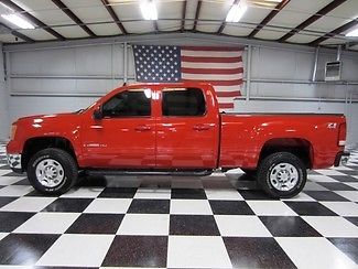 Crew cab 2 owner 6.0 gas auto new tires leather htd extras financing loaded nice