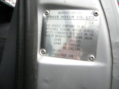 1974 Datsun 260Z, MINT, Original, 100PICS, Calif Car, 4-Speed, 240Z,280Z, Nissan, image 75