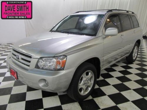 2006 4x4, heated leather, tint, tow hitch, sunroof, luggage rack, tape/cd player