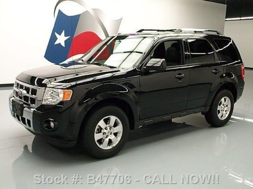 2011 ford escape ltd sunroof nav rear cam htd seats 76k texas direct auto