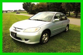 2005 hybrid fwd sedan civic hybrid non smoker no reserve runs great 5 speed