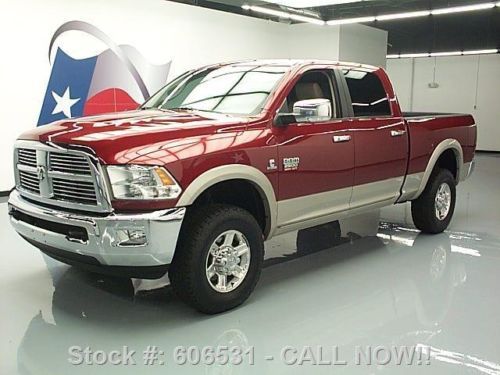 2011 dodge ram 2500 hd laramie crew 4x4 diesel nav 51k  texas direct auto