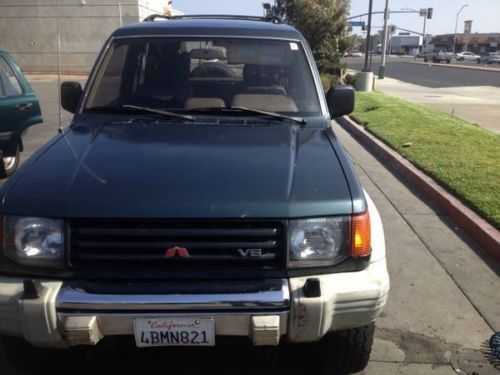 1994 mitsubishi montero sr 4x4 clean title with 163000 original miles as is