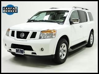 2012 nissan armada sl suv loaded rear dvd back up cam third row cd bose sound!