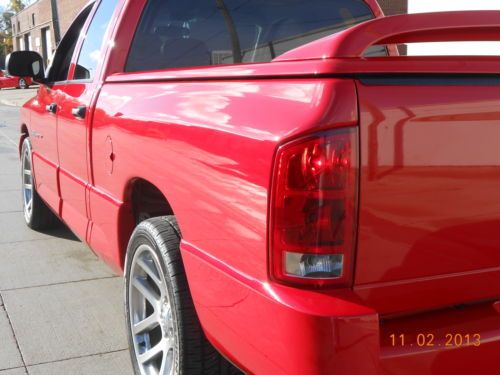 2005 DODGE RAM SRT-10 VIPER QUAD CAB~RED~19K MILES~Extd.. Warr. No winters…LOOK!, image 5
