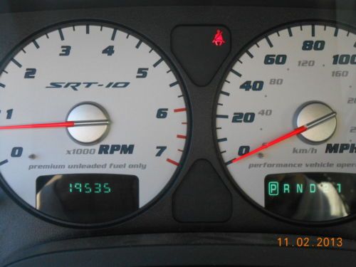 2005 DODGE RAM SRT-10 VIPER QUAD CAB~RED~19K MILES~Extd.. Warr. No winters…LOOK!, image 8