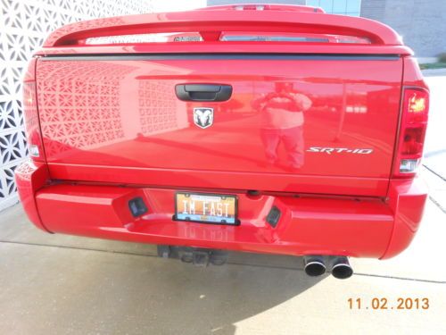 2005 DODGE RAM SRT-10 VIPER QUAD CAB~RED~19K MILES~Extd.. Warr. No winters…LOOK!, image 15