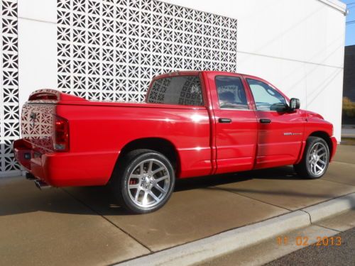 2005 DODGE RAM SRT-10 VIPER QUAD CAB~RED~19K MILES~Extd.. Warr. No winters…LOOK!, image 23