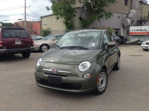 2012 fiat 500 pop, only 2400 miles, like brand new, 5 sp, still smells new!!!!!!